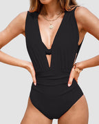 Karina | V-Neck Shaping Swimsuit