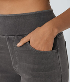 Quinn™ - High Waisted Wide Leg Jeans