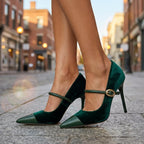 Ines Velvet Heels
