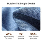 Retro High-Waisted Wide-Leg Jeans for Women