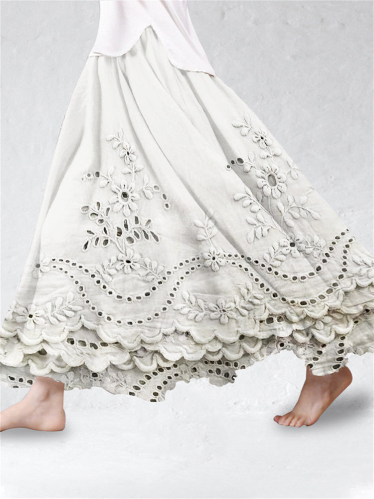 Aurette™ - Boho Printed Skirt