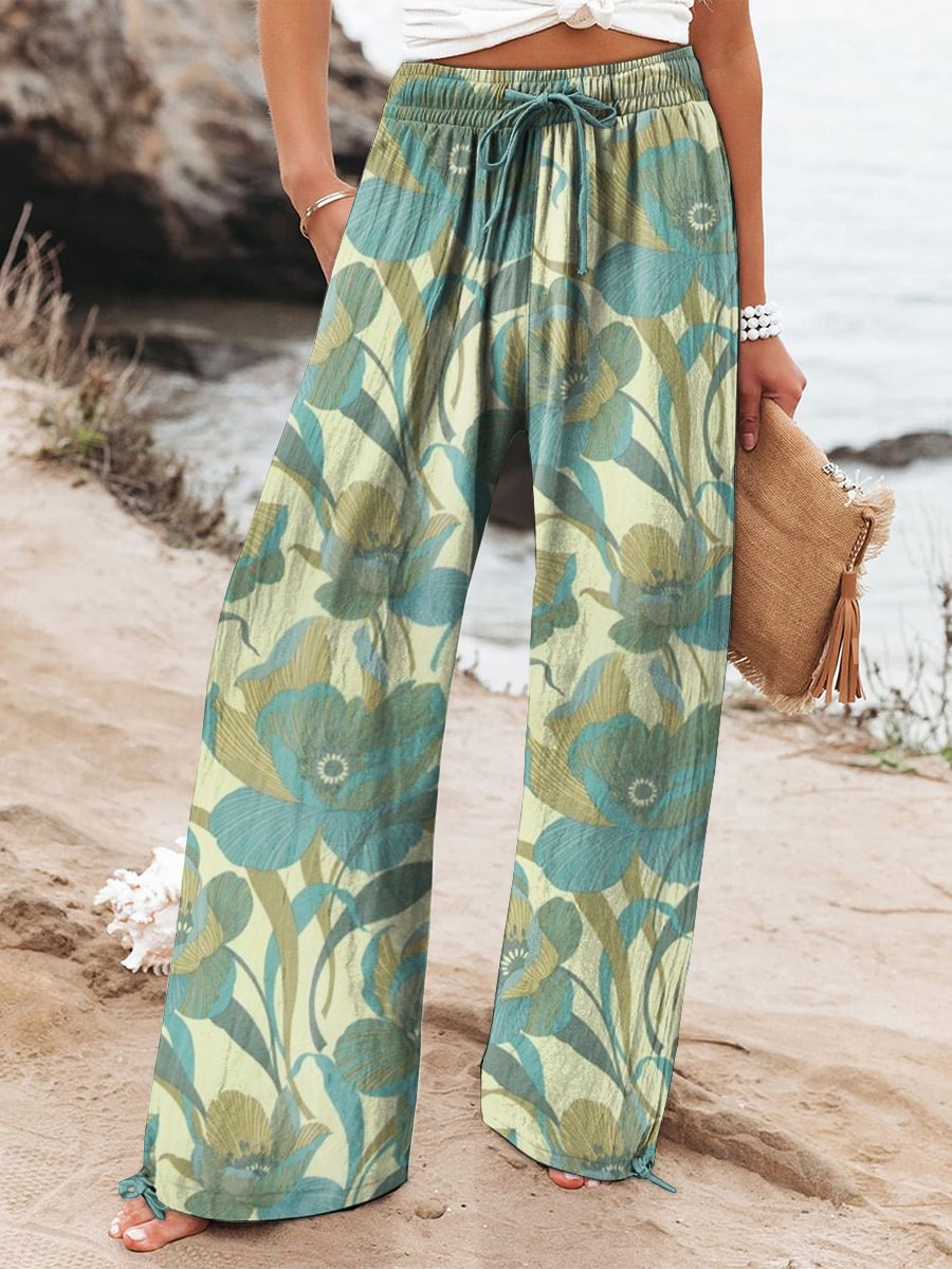Relaxed Fit Wide-Leg Trousers for Ultimate Comfort