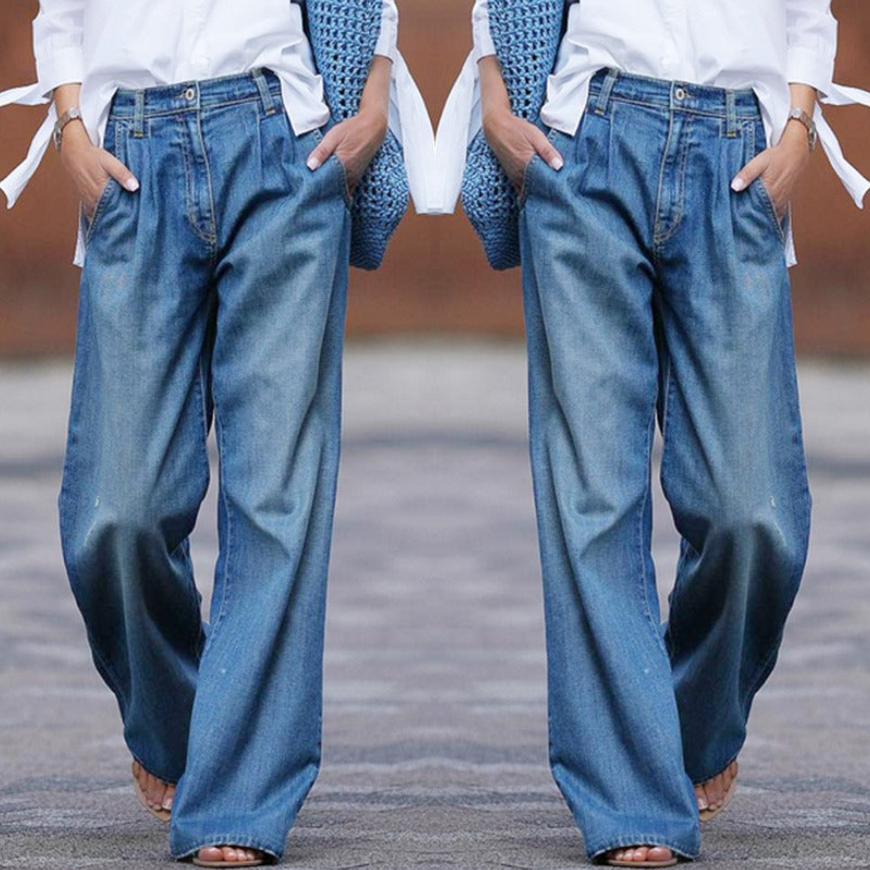 Braelyn™ - Vintage Wide Jeans