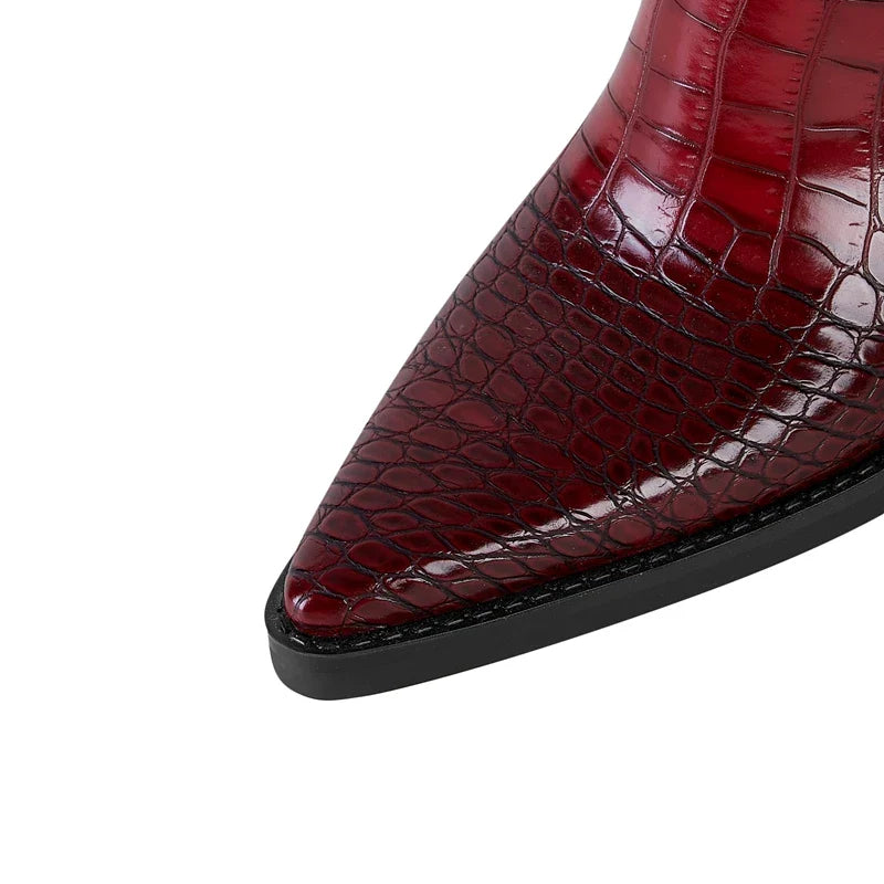 Diana Leather Boots