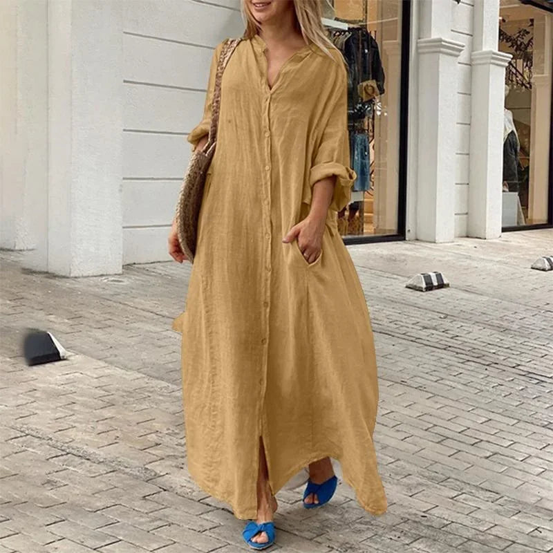 Alara | Breezy Button-Down Elegance