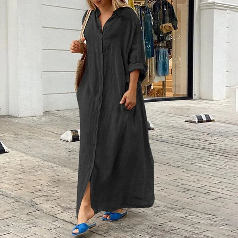 Alara | Breezy Button-Down Elegance