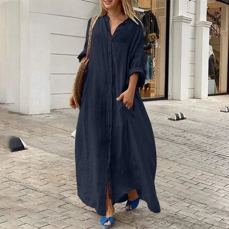 Alara | Breezy Button-Down Elegance
