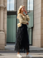 Cecil™ - Stylish Mesh Layered Tutu Skirt