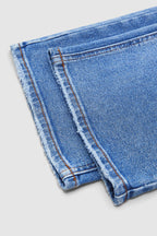 Mid-Rise Straight Fit Denim Jeans