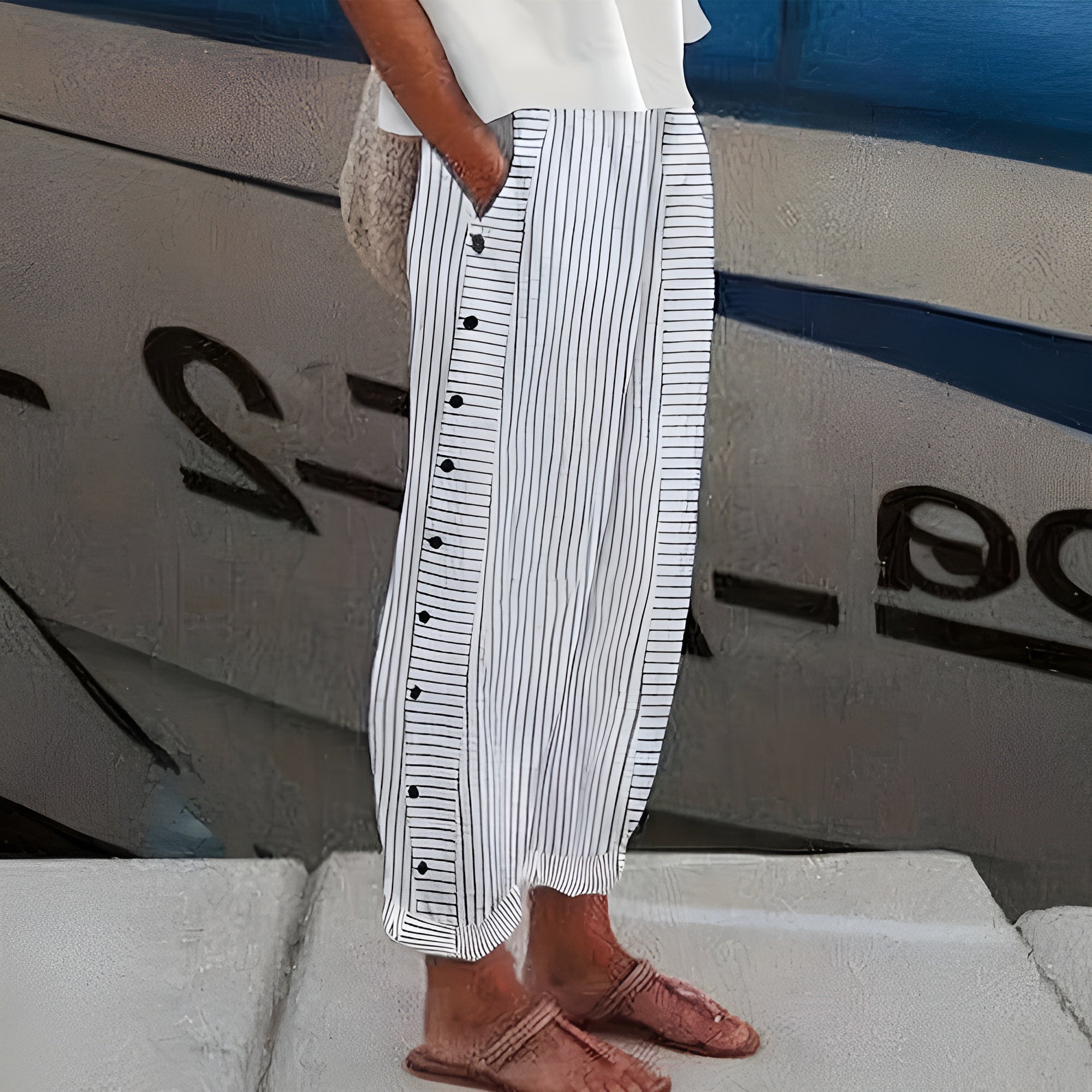 Sara™ - Comfy Linen Pants
