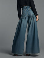 Comfortable Wide-Leg Jeans — The Ideal Fusion of Relaxation and Timeless Denim